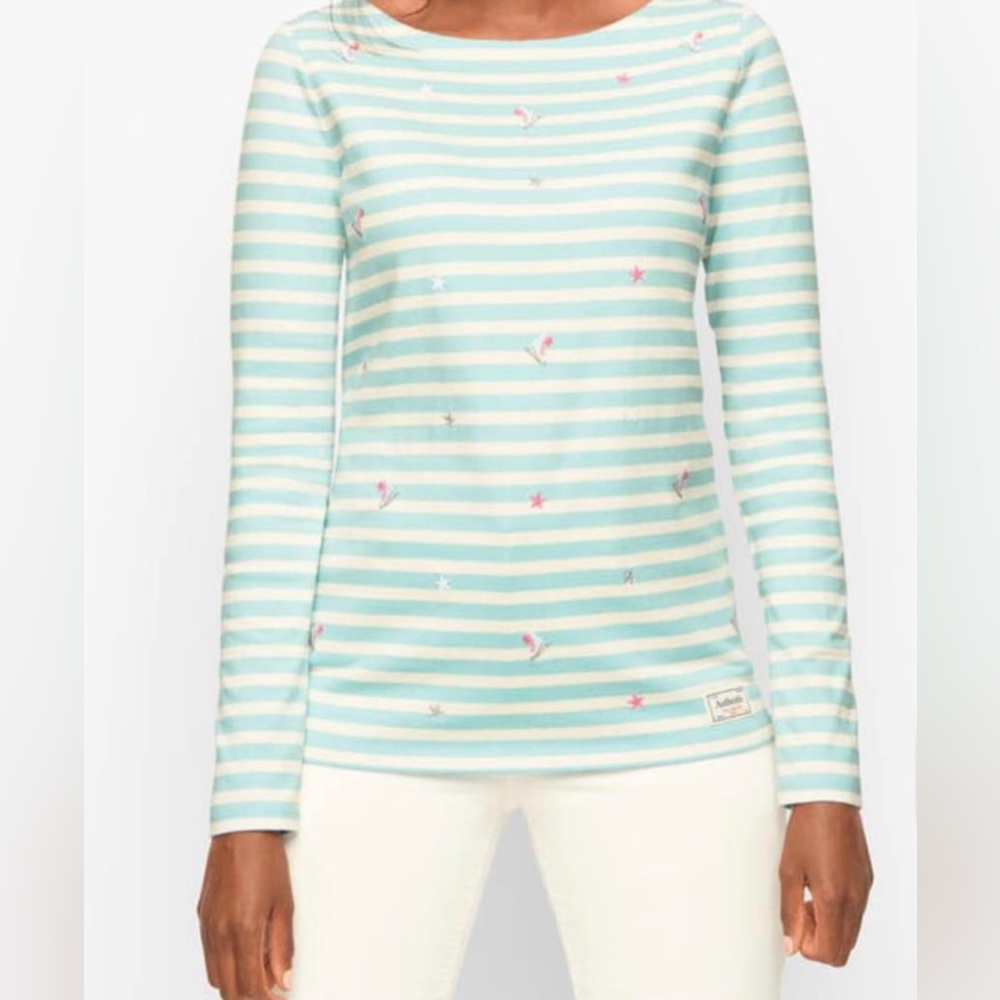 Talbots Ice Skating Tee Size Small Petite